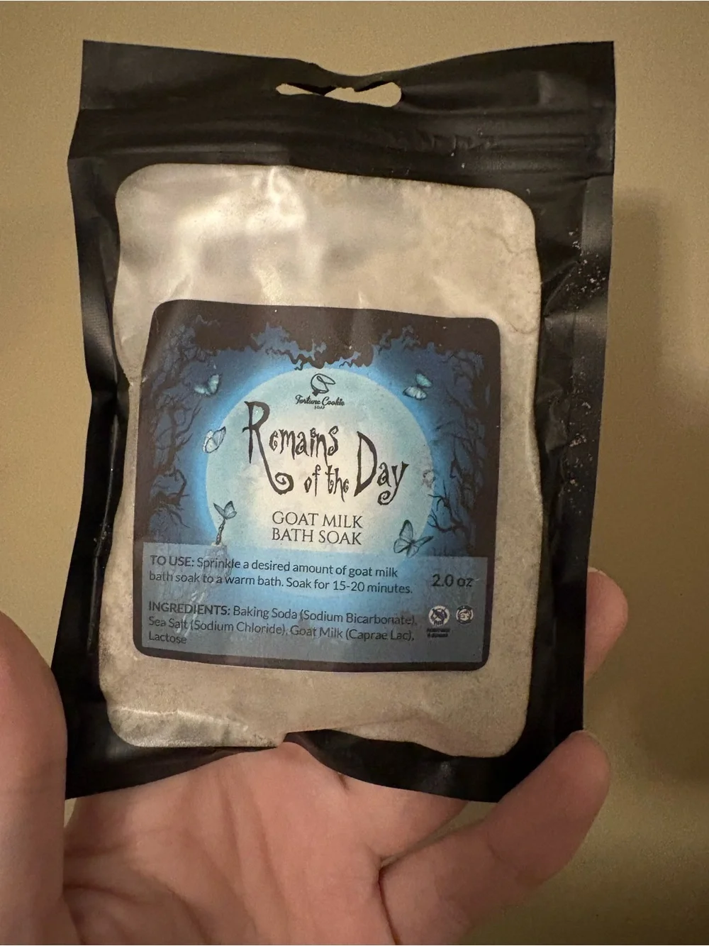 Remains of the Day Goat Milk Bath Soak - Blue